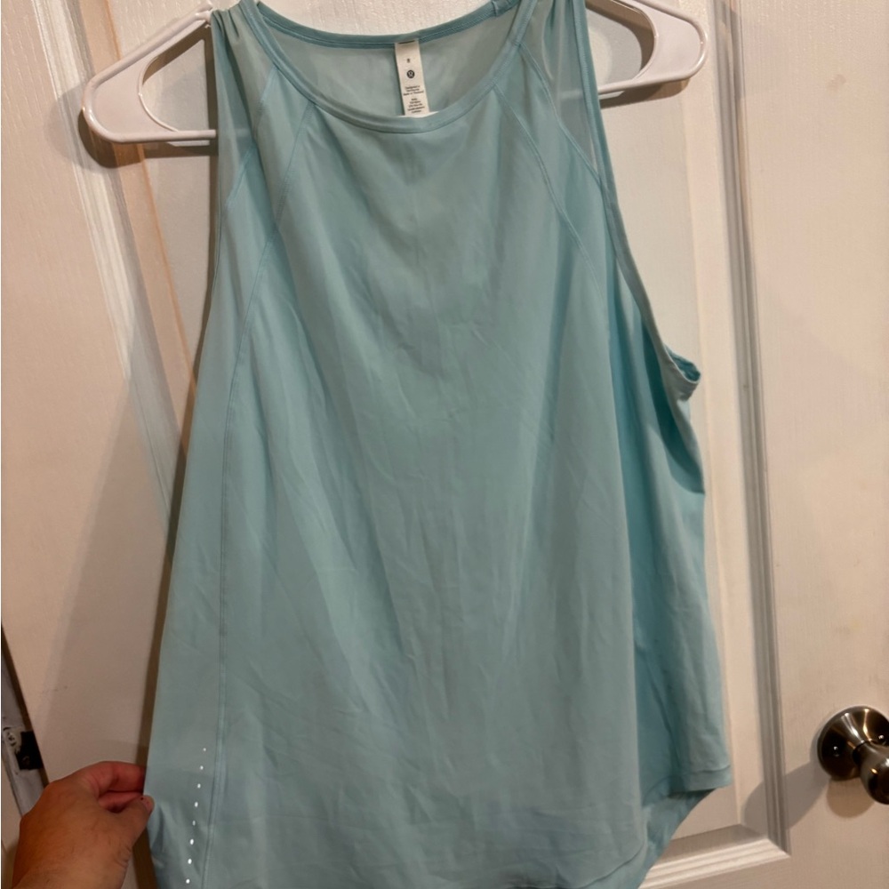 Lululemon Light Blue Tank Top size 8 - Picture 1 of 6